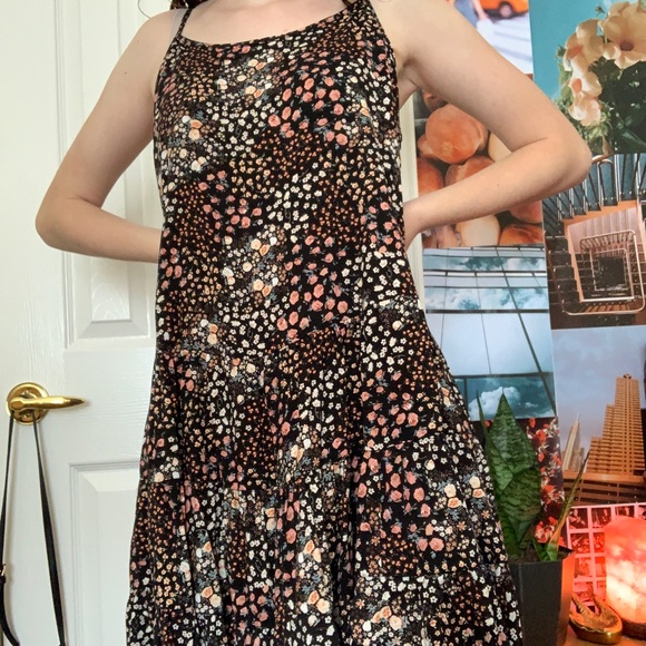 Floral Babydoll Dress - Picture 2 of 3